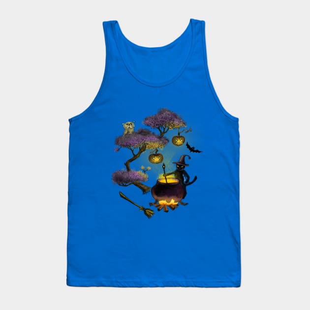 Halloween Tank Top by annashell